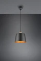 Lampa wisząca HARRIS Czarny E27 Trio 312700132 | 4017807502725 noxbox lampynox www.lampynox.pl