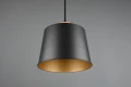 Lampa wisząca HARRIS Czarny E27 Trio 312700132 | 4017807502725 noxbox lampynox www.lampynox.pl