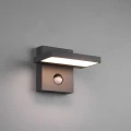 Kinkiet regulowany zewnętrzny HORTON LED Antracyt 8W 3000K Czujnik ruchu i zmierzchu Trio 226369142 | 4017807492354 noxbox lampynox www.lampynox.pl