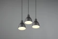 Lampa wisząca HENLEY Czarny mat 3xE27 Trio 310730332 | 4017807502831 noxbox lampynox www.lampynox.pl