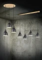 Lampa wisząca HENLEY Czarny mat 3xE27 Trio 310730332 | 4017807502831 noxbox lampynox www.lampynox.pl