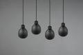 Lampa wisząca HENLEY Czarny mat 4xE27 Trio 310700432 | 4017807502848 noxbox lampynox www.lampynox.pl