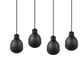 Lampa wisząca HENLEY Czarny mat 4xE27 Trio 310700432 | 4017807502848 noxbox lampynox www.lampynox.pl