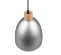 Lampa wisząca JAGGER Nikiel antyczny E27 RL R30681067 | 4017807503203 noxbox lampynox www.lampynox.pl