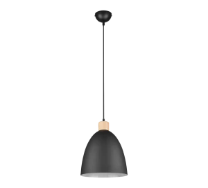 JAGGER Czarny mat E27 Lampa wisząca
