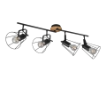 Spot JAIPUR Czarny mat 4xE27 RL R80614032 | 4017807508758 noxbox lampynox www.lampynox.pl