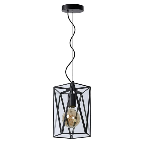 Lampa wisząca FERN Czarna śr. 20cm. E27 Lucide 254070130  5411212250940 lampynox noxbox www.lampynox.pl 1.jpg