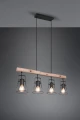 Lampa wisząca JAIPUR Czarny mat 4xE27 RL R30614032 | 4017807508765 noxbox lampynox www.lampynox.pl