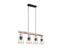 Lampa wisząca JAIPUR Czarny mat 4xE27 RL R30614032 | 4017807508765 noxbox lampynox www.lampynox.pl
