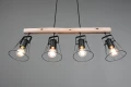 Lampa wisząca JAIPUR Czarny mat 4xE27 RL R30614032 | 4017807508765 noxbox lampynox www.lampynox.pl