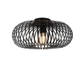 Lampa sufitowa JOHANN Czarny mat śr.40cm E27 Trio 606900132 | 4017807504170 noxbox lampynox www.lampynox.pl