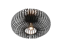 Lampa sufitowa JOHANN Czarny mat śr.40cm E27 Trio 606900132 | 4017807504170 noxbox lampynox www.lampynox.pl