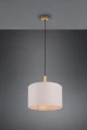 Lampa wisząca KORBA Biały E27 Trio 301200101 | 4017807502626 noxbox lampynox www.lampynox.pl