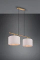 Lampa wisząca KORBA Biały 2xE27 Trio 301200201 | 4017807502633 noxbox lampynox www.lampynox.pl