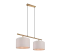 Lampa wisząca KORBA Biały 2xE27 Trio 301200201 | 4017807502633 noxbox lampynox www.lampynox.pl