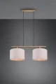 Lampa wisząca KORBA Biały 2xE27 Trio 301200201 | 4017807502633 noxbox lampynox www.lampynox.pl