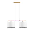 Lampa wisząca KORBA Biały 2xE27 Trio 301200201 | 4017807502633 noxbox lampynox www.lampynox.pl