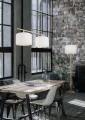 Lampa wisząca KORBA Biały 2xE27 Trio 301200201 | 4017807502633 noxbox lampynox www.lampynox.pl