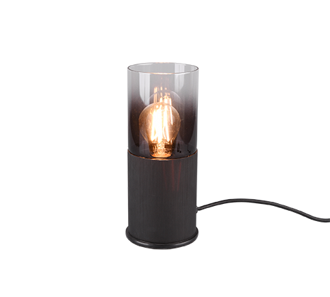Lampka stołowa ROBIN Czarny mat E27 Trio 510600132 | 4017807427240 noxbox lampynox www.lampynox.pl