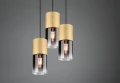 Lampa wisząca ROBIN Mosiądz mat 3xE27 Trio 310630354 | 4017807507492 noxbox lampynox www.lampynox.pl