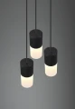 Lampa wisząca ROBIN Czarny mat 3xE27 Trio 310630301 | 4017807504491 noxbox lampynox www.lampynox.pl