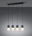 Lampa wisząca ROBIN Czarny mat 4xE27 Trio 310600401 | 4017807504538 noxbox lampynox www.lampynox.pl