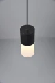 Lampa wisząca ROBIN Czarny mat E27 Trio 310600101 | 4017807504453 noxbox lampynox www.lampynox.pl