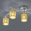 Lampa sufitowa GARDA Złota 5 x E14 Trio  Trio 605400579  4017807349238 noxbox lampynox www.lampynox.pl