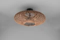 Lampa sufitowa HEDDA Sizal Brąz 2xE27 Trio 612300236 | 4017807504637 noxbox lampynox www.lampynox.pl