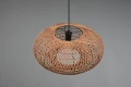 Lampa wisząca HEDDA Sizal Brąz E27 Trio 312300136 | 4017807504620 noxbox lampynox www.lampynox.pl