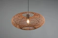 Lampa wisząca HEDDA Sizal Brąz E27 Trio 312300136 | 4017807504620 noxbox lampynox www.lampynox.pl