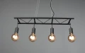 Lampa wisząca LADDER Czarny 4xE27 RL R30644002 | 4017807502909 noxbox lampynox www.lampynox.pl