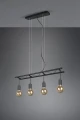 Lampa wisząca LADDER Czarny 4xE27 RL R30644002 | 4017807502909 noxbox lampynox www.lampynox.pl