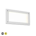 Oprawa wpuszczana schodowo-elewacyjna KELLY Biały mat LED 9W 3000K Trio 251060131 | 4017807491395 noxbox lampynox www.lampynox.pl
