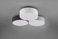 Lampa sufitowa LUGANO Biały | Czarny | Szary ściemnialy LED 38W 3000K Trio 621910317 | 4017807504019 noxbox lampynox www.lampynox.pl