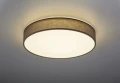 Lampa sufitowa ściemnialna LUGANO Szary śr.60cm DIM PILOT LED 40W 3000-5000K Trio 621914011 | 4017807384475 noxbox lampynox www.lampynox.pl