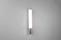 Kinkiet łazienkowy z włącznikiem PIERA Chrom gniazdo elektryczne szer.41cm. LED 8W 3000K IP44 Trio 284074206 | 4017807507676 noxbox lampynox www.lampynox.pl