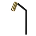 Lampa podłogowa SYBIL Czarny | Matowe Złoto | Mosiądz GU10 Lucide 45799/01/30 | 5411212451798 noxbox lampynox www.lampynox.pl