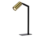 Lampa stołowa SYBIL Czarny | Matowe Złoto | Mosiądz GU10 Lucide 45599/01/30 | 5411212451781 noxbox lampynox www.lampynox.pl