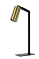 Lampa stołowa SYBIL Czarny | Matowe Złoto | Mosiądz GU10 Lucide 45599/01/30 | 5411212451781 noxbox lampynox www.lampynox.pl