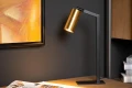 Lampa stołowa SYBIL Czarny | Matowe Złoto | Mosiądz GU10 Lucide 45599/01/30 | 5411212451781 noxbox lampynox www.lampynox.pl