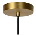 Lampa wisząca FIRMIN Matowe Złoto | Mosiądz śr.20cm E27 Lucide 45497/20/02 | 5411212451644 noxbox lampynox www.lampynox.pl