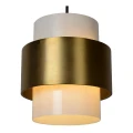 Lampa wisząca FIRMIN Matowe Złoto | Mosiądz śr.20cm E27 Lucide 45497/20/02 | 5411212451644 noxbox lampynox www.lampynox.pl