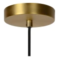 Lampa wisząca FIRMIN Matowe Złoto | Mosiądz śr.30cm E27 Lucide 45497/30/02 | 5411212451651 noxbox lampynox www.lampynox.pl