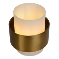 Lampa stołowa FIRMIN Matowe Złoto | Mosiądz śr.20cm E27 Lucide 45597/20/02 | 5411212451637 noxbox lampynox www.lampynox.pl