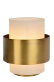 Lampa stołowa FIRMIN Matowe Złoto | Mosiądz śr.20cm E27 Lucide 45597/20/02 | 5411212451637 noxbox lampynox www.lampynox.pl