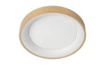 VIDAL Matowe Złoto | Mosiądz śr.28cm DIM LED 21W 2700K ściemnialna Lampa sufitowa