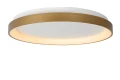 Lampa sufitowa VIDAL Matowe Złoto | Mosiądz śr.48cm DIM LED 38W 2700K ściemnialna Lucide 46103/38/02 | 5411212460837 noxbox lampynox www.lampynox.pl
