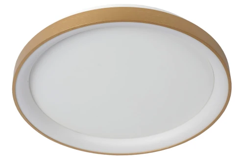 Lampa sufitowa VIDAL Matowe Złoto | Mosiądz śr.48cm DIM LED 38W 2700K ściemnialna Lucide 46103/38/02 | 5411212460837 noxbox lampynox www.lampynox.pl