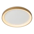 Lampa sufitowa VIDAL Matowe Złoto | Mosiądz śr.48cm DIM LED 38W 2700K ściemnialna Lucide 46103/38/02 | 5411212460837 noxbox lampynox www.lampynox.pl